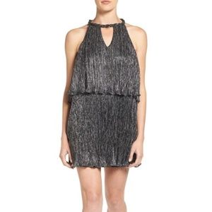 NWT Ella Moss Anthropologie Metallic Popover Dress